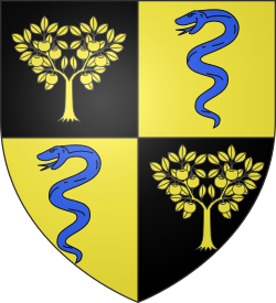Blason ville fr Marchésieux (Manche)